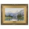 Aquarelle "Mount Jasper" signée BELL-SMIITH