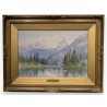 Aquarelle "Mount Jasper" signée BELL-SMIITH