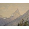 Aquarelle "Mount Jasper" signée BELL-SMIITH