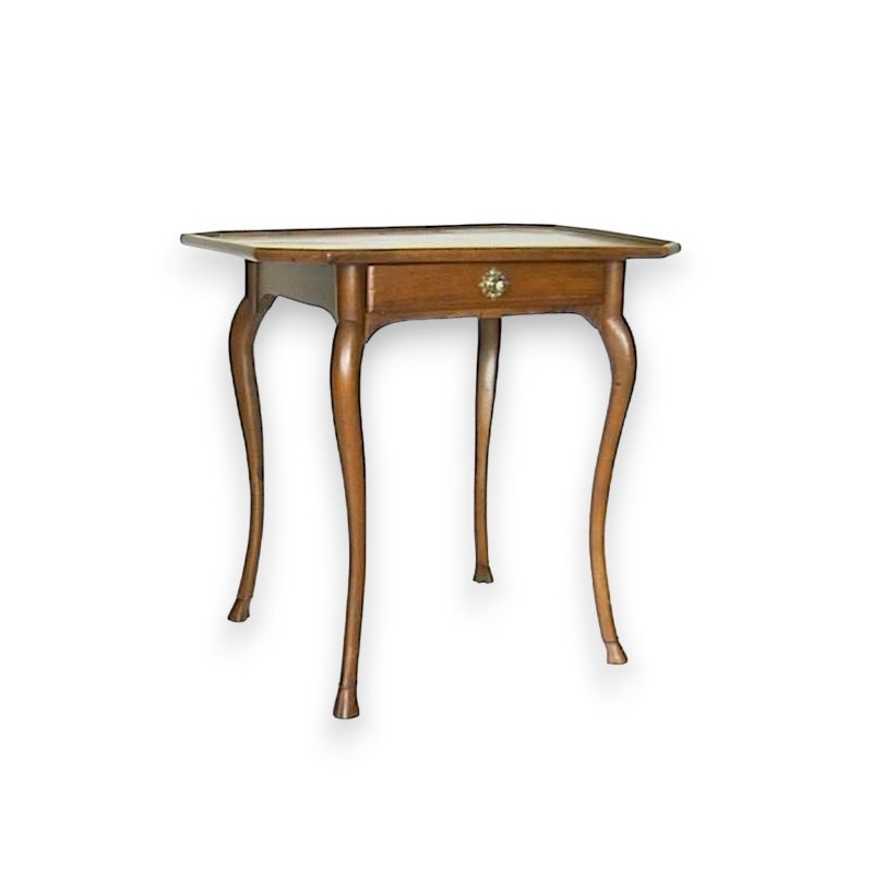 Mesa Luis XV con patas en forma de palanca. En Moinat SA - Antigüedades y decoración