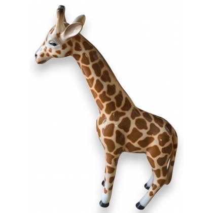 Girafe en résine brillante