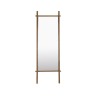Miroir Solene en chêne coloris noyer