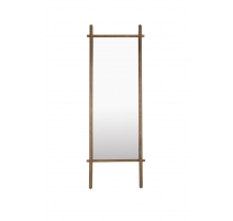 Miroir Solene en chêne coloris noyer
