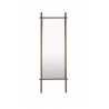 Miroir Solene en chêne coloris noyer