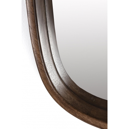 Miroir Nyko carré en bois