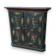 Armoire peinte miniature