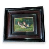 Tableau \"Coq et poule\" signé A. SCHÖNIAN