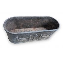 Jardinière ovale en fonte