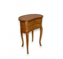 Chevet style Louis XV rognon en bois de