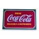 Plaque émaillée "Coca-Cola"