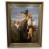 Paire de portraits signés SCHREURS