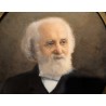 Tableau portrait ovale \"César Malan\"