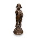 Bronze "Le garde-chasse" par CHENIER