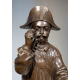 Bronze "Le garde-chasse" par CHENIER