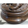 Bronze "Le garde-chasse" par CHENIER