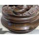 Bronze "Le garde-chasse" par CHENIER
