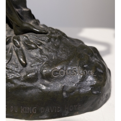 Bronze "Cheval de Marly" signé COUSTOU