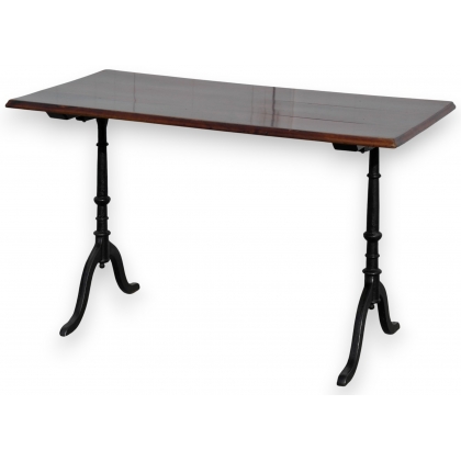 Table de bistrot rectangulaire