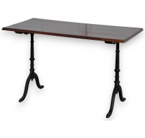 Table de bistrot rectangulaire