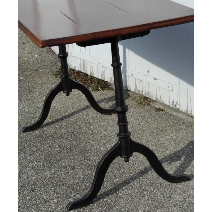 Table de bistrot rectangulaire