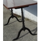 Table de bistrot rectangulaire