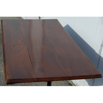 Table de bistrot rectangulaire