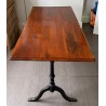 Table de bistrot rectangulaire