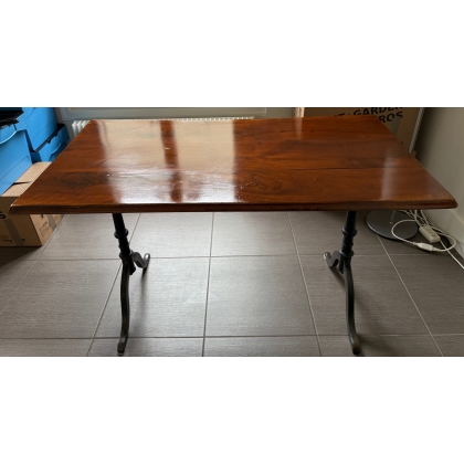 Table de bistrot rectangulaire