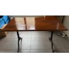 Table de bistrot rectangulaire