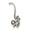 Poignée de porte Serpent en bronze