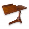 Table de malade en acajou