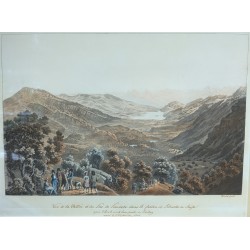 一套题为《洛韦茨湖景》的版画，由莫伊纳特公司（Moinat SA）出品——古董与装饰艺术——版画、石版画