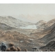 Paire de gravures "Lac de Lowertz" par WEIBEL