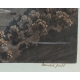 Paire de gravures "Lac de Lowertz" par WEIBEL