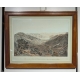 Paire de gravures "Lac de Lowertz" par WEIBEL