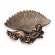 Vide-poche Femme à l'éventail en bronze