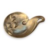 Vide-poche Cyclamen Art-Nouveau en bronze
