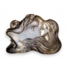 Vide-poche Femme Art-Nouveau en bronze
