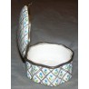 Earthenware box with blueberry decoration by  Moinat SA  - Antiques and home décor