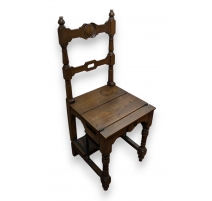Chaise-Escabeau Louis XIII