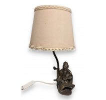 Lampe au chinois en bronze