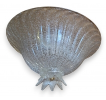 Plafonnier en verre de Murano