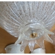 Plafonnier en verre de Murano