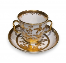 Tasse chocolatière en porcelaine de Langenthal