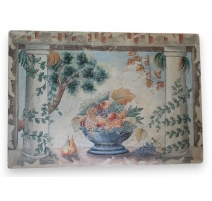 Panneau peint "Bouquet de fleurs"