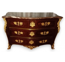 Commode Louis XV estampillée E. DOIRAT