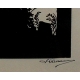 Tableau découpage "Coq de Bruyère"