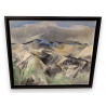 Tableau "Pyrénées" signé R Th BOSSHARD 58