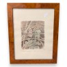 Gravure "Digitale pourpre" signée COSANDEY