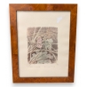 Gravure "Digitale pourpre" signée COSANDEY